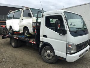 Reliable truck fleet for car removal services